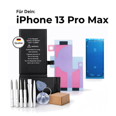 Diagnose Batterie für iPhone 13 Pro Max Akku ohne Fehlermeldung 4352 mAh 100%