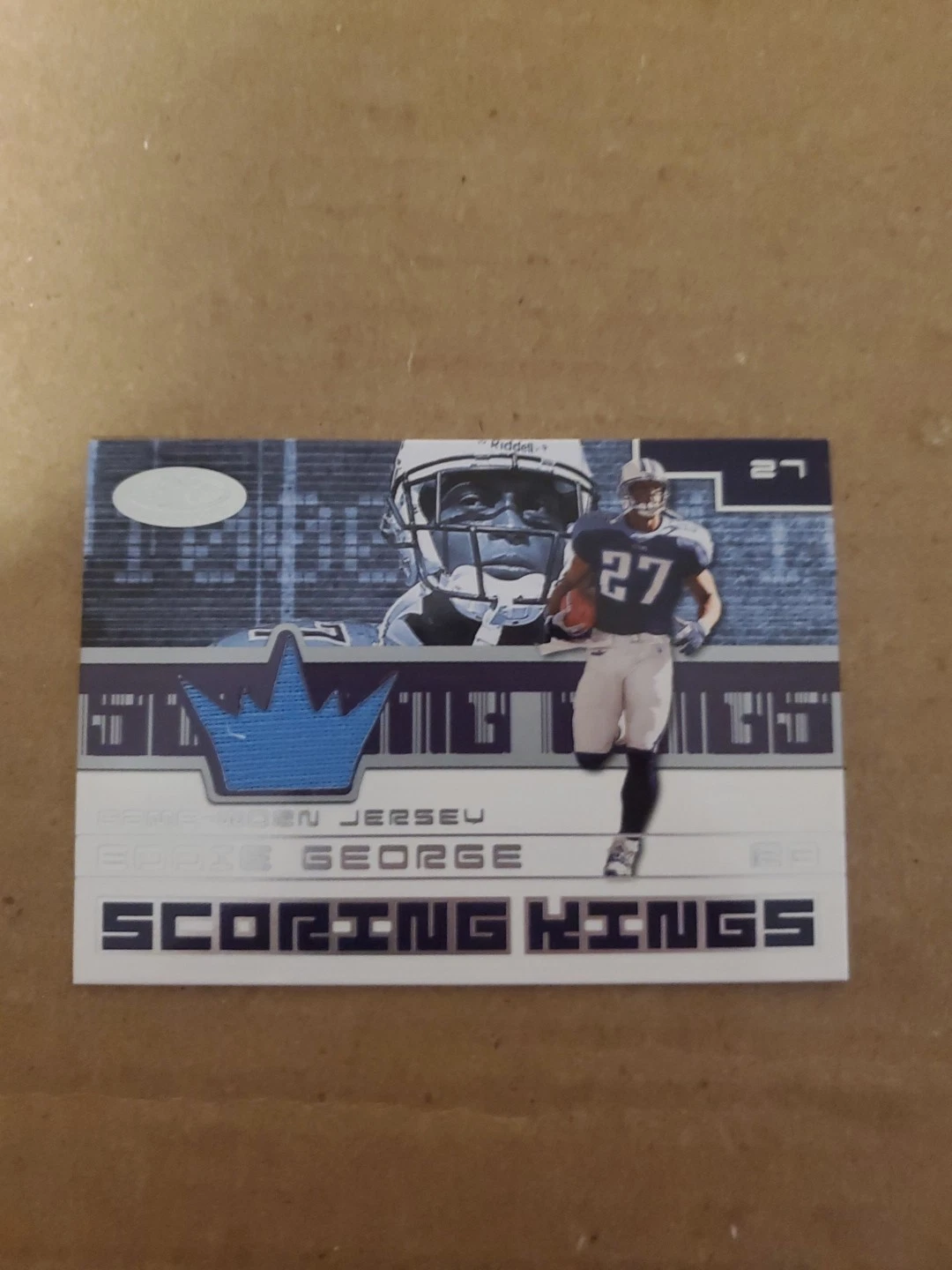 Eddie George trading card
