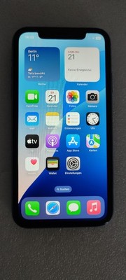 Apple iPhone XR 128GB in Farbe Blau, 128 GB, ohne Simlock, Akkukapazität 100%
