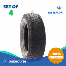 Set Of 4 Used 26570r17 Pathfinder All Terrain 115t - 6.5-8.532 1bipt Set Of 4 Used 26570r17 Pathfinder All Terrain 115t - 6.5-8.532 1bipt