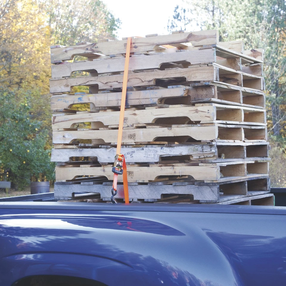 SmartStraps Ratchet Tie-Downs — 1in. x 10ft. Each, 4 Pack, 3,000-Lb. Breaking - Image 4 of 4