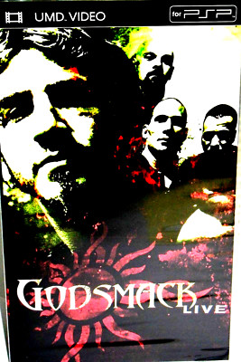 Godsmack Live ,UMD VIDEO, NEW! PSP, Concert Widescreen Over 1 hour, Sealed