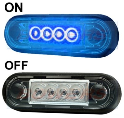 LAMPADA MARCATRICE LED ANTERIORE SMOKED / DARK EASY FIT BLUSH