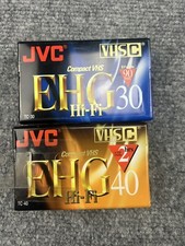 JVC, EHG, TC-30 EHG, Compact VHS, 90min/2 Hours EP mode: NEW SEALED UNUSED