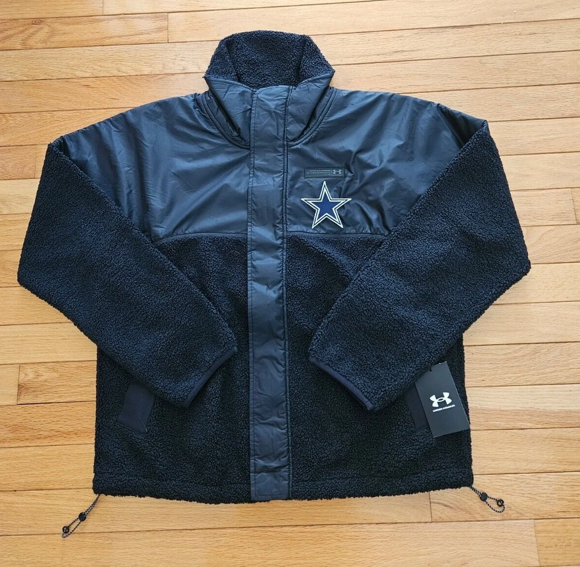 Dallas Cowboys Under Armour Mission Boucle Jacket Swacket for Ladies NWT