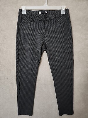Kut from the Kloth Ponte Knit Dress Pants Womens 10 Petite Black Gray  Geometric | eBay