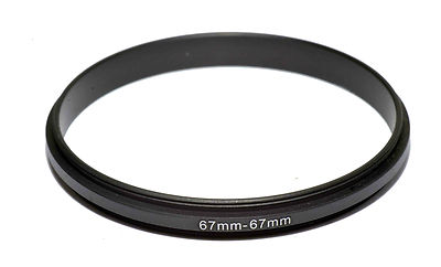 Anello Doppio Maschio-Maschio 49mm-67mm - Adattatore Reverso Per Filtri