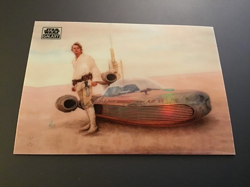 2024 Star Wars Galaxy Chrome INSERTOS BASE REFRACTORES elige tarjeta completa tu conjunto - Imagen 229 de 295