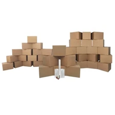 UBMOVE 3 Room Basic Kit 42 Packing Boxes and Supplies for Moving