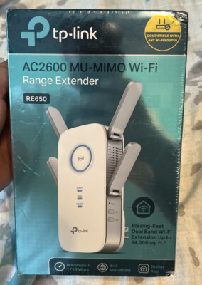 TP−LINK RE650 RE650 | AC2600 Wi-Fi Range Extender | TP-Link