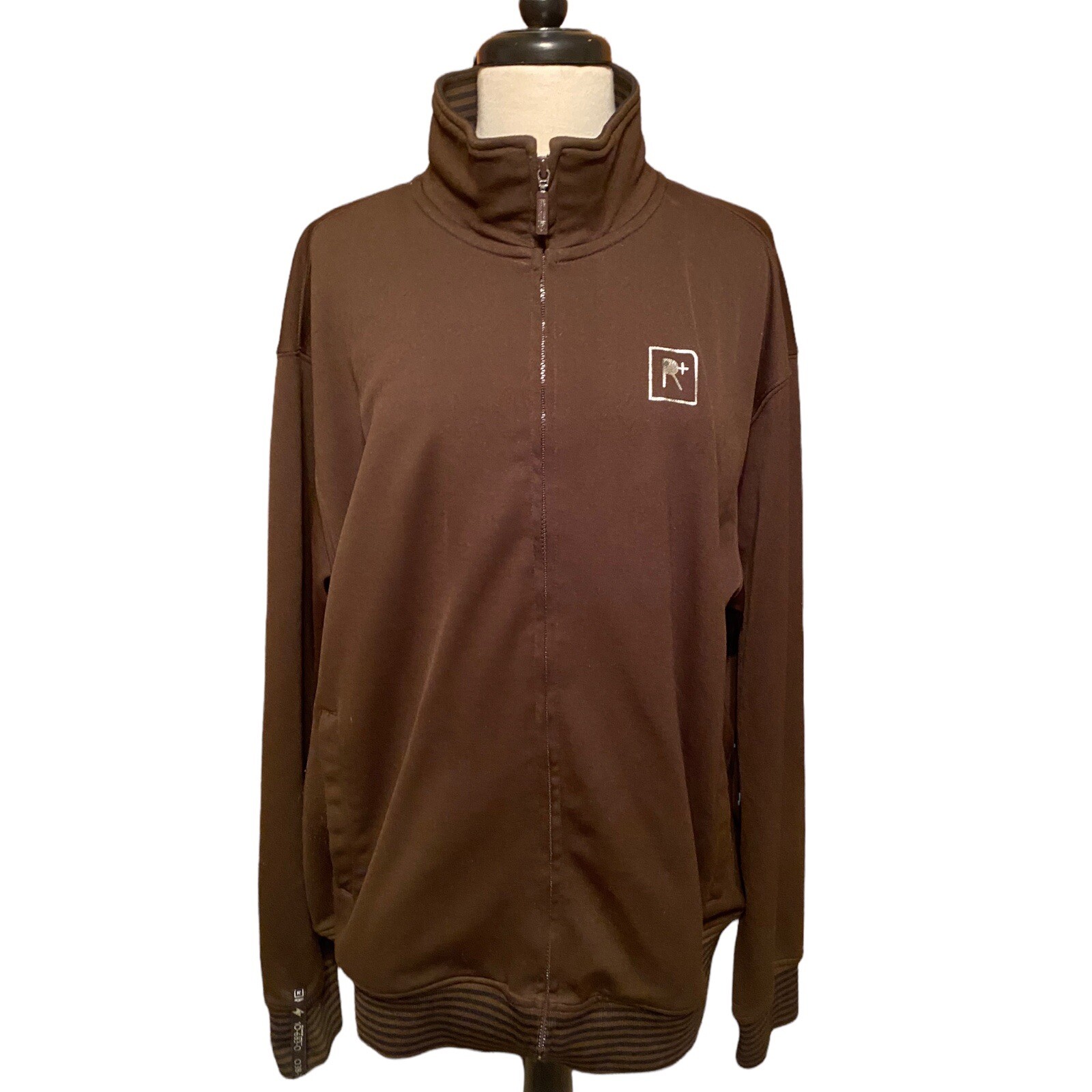 Mens Vintage Heavyweight Rocawear Brown Track Jacket … Gem