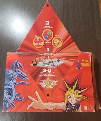 1996 Yu-Gi-Oh! Millennium Dice Board Game 3-D Mattel Complete | eBay