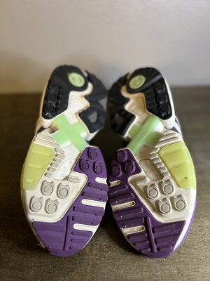 Adidas ZX Torsion Ninja Time In Purple Sneaker Shoes Size 6 FW9831