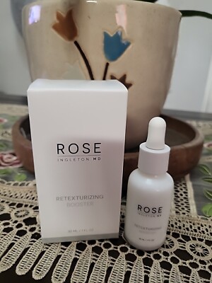    ROSE Ingleton MD Retexturizing Booster Serum 1 Oz / 30 ML New