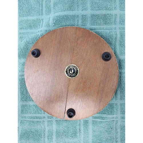 Vintage Goodwood Cheese Tray Glass Dome Wood Base Holiday Decor Party - Bild 3 von 11