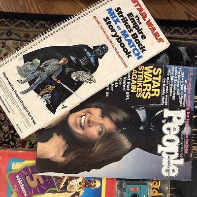 Star Wars Read Along Books, People Magazine, Star Wars Mix Match Book