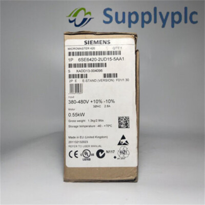 Siemens 6SE6440-2UD15-5AA1 &ndash; Convertitore Di Frequenza Nuovo, Spedizione Rapida