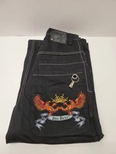 JNCO Jeans Black 30w X 30l M1910D5G