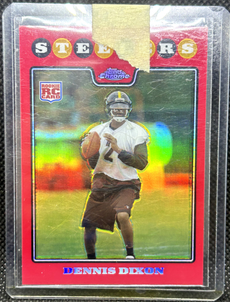 Dennis Dixon Topps Chrome #TC173 Red Refractor
