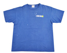 Vintage Nike Made in USA 90s Sportswear Blue Shirt Size Large