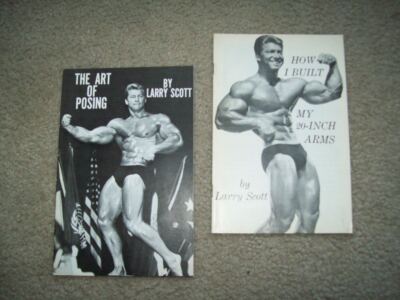 vtg LARRY SCOTT Programs ARMS BODYBUILDING Fitness