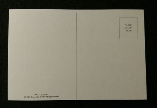 VTG '93 F.S. Davis KITTEN BUTTERFLIES Postcard HAPPY BIRTHDAY! God bless you... - Bild 4 von 5