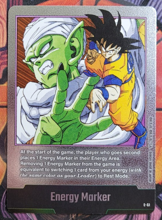 美品　エナジーマーカー　パラレル　金E-51★ピッコロMANGA BOOSTER ドラゴンボール エナジーマーカー 金E-51 16巻 マンガブースター ドラゴンボールカード