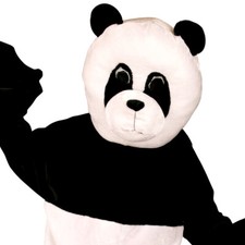 ★ Mascot Mascottchen Große Panda Bär Pandakostüm Tier Zoo Plüsch Kostüm Unisex