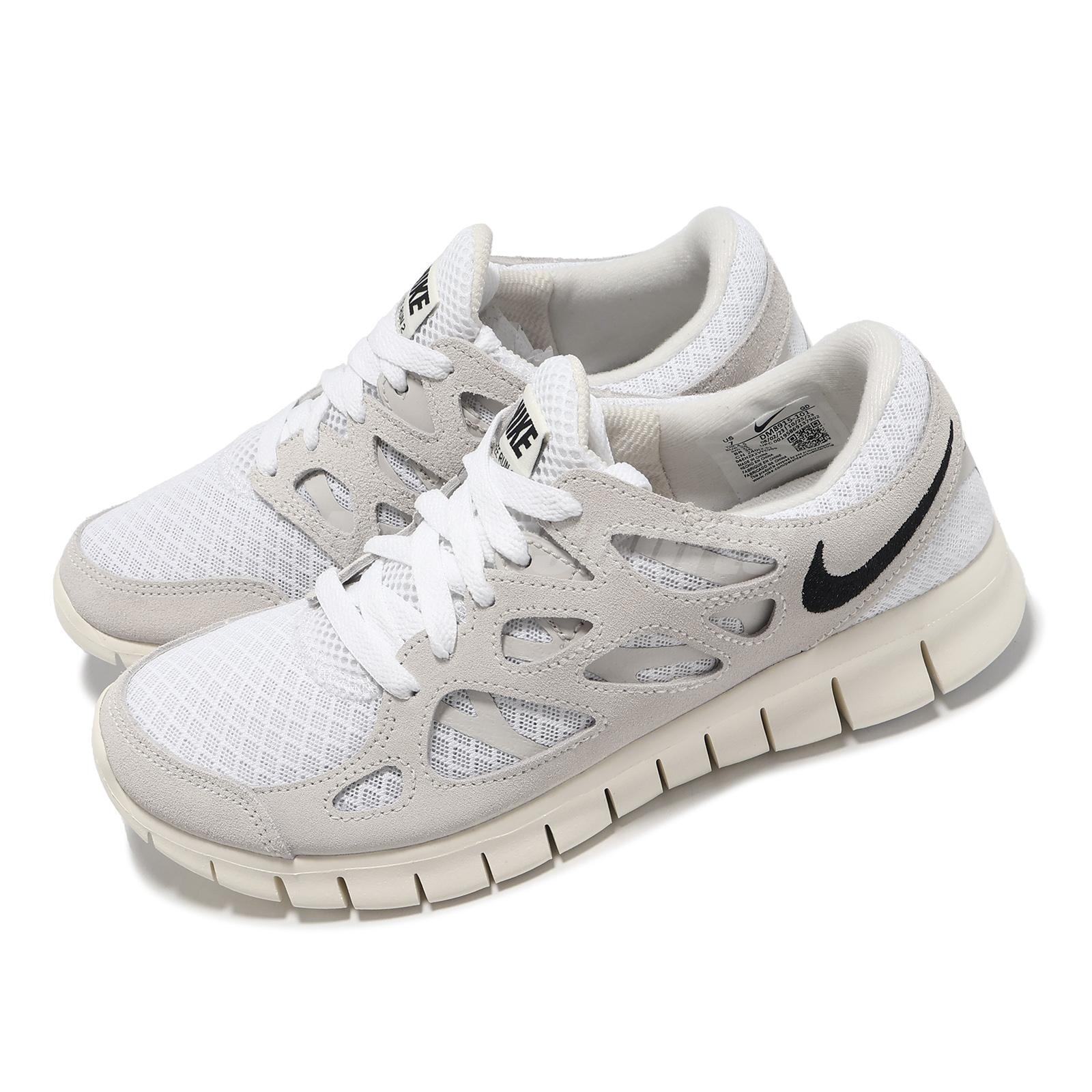 Женские дорожные кроссовки Nike Wmns Free Run 2 White Light Bone DM8915-101