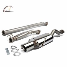 4muffler Tip Exhaust Catback System Kits For 2002-2006 Acura Rsx Dc5 Type-s K20