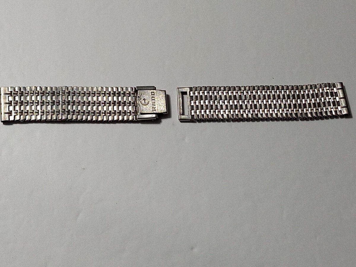18MM RADO NSA NOVAVIT SWISS MADE S.STEEL BRACELET STRAIGHT END PAT