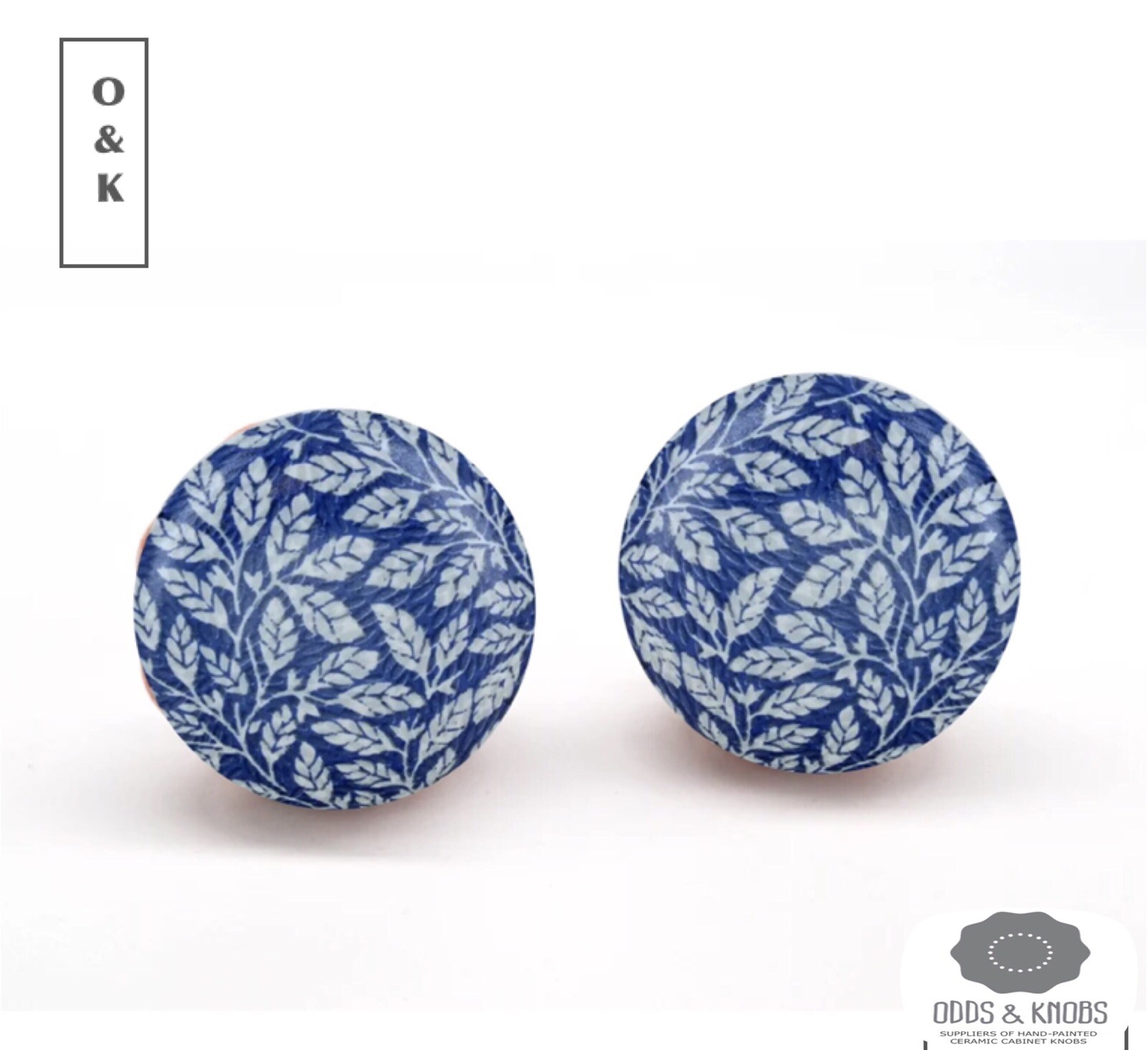 Blue and white knobs french chic ceramic knobs drawer cupboard