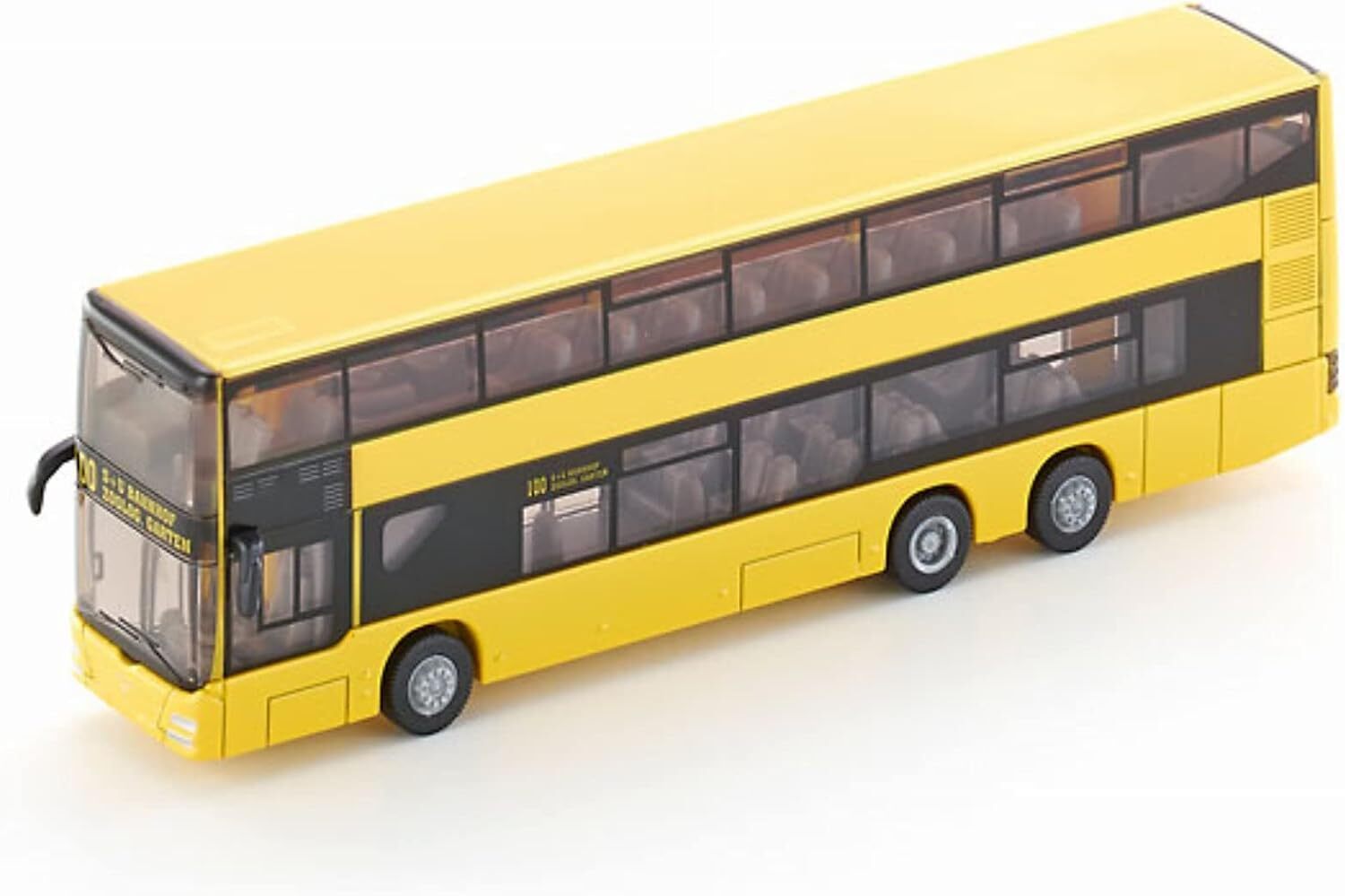 Городской двухэтажный автобус SIKU 1884 Super Man желтый 9290₽