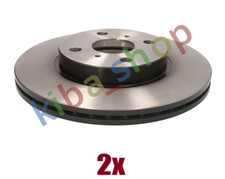 2x RIGHT OR LEFT BRAKE DISC FRONT L/R FITS TOYOTA BB I IST MR2 III PROBOX /