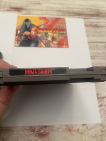 Ninja Gaiden II 2 The Dark Sword of Chaos Nintendo NES With Manual Authentic