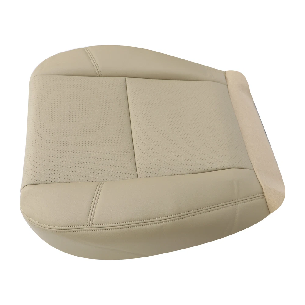 2009-2014 For Cadillac Escalade EXT Front Bottom Top AC Leather Seat Cover Tan