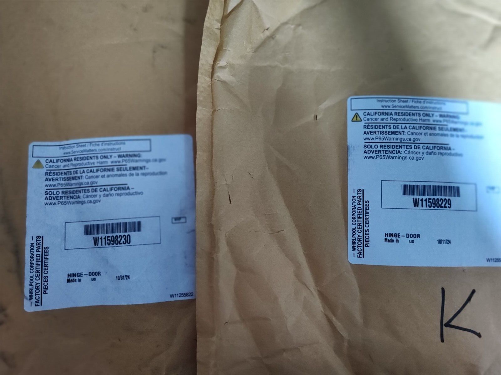 Whirlpool WOED5030LZ01 30-Inch Wall Oven with Left or Right Hinge Options W11598229 W11598230-image