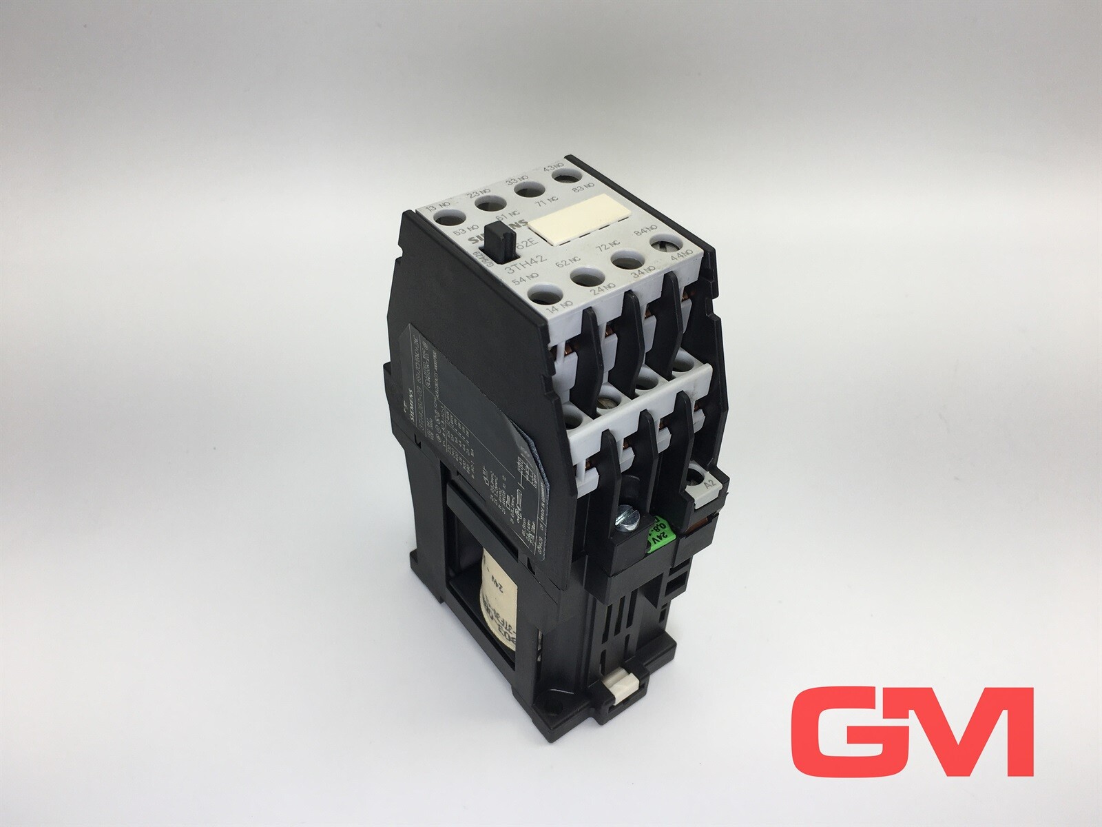 Siemens Auxiliary Contactor Relay 3TH4262-0B 6NO + 2NC 24V DC
