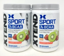 2x Sport®, 7G BCAA, Strawberry Kiwi Splash, 12.2 oz (345 g) EXP 02/2026