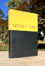 Old TIBET TIBETAN BUDDHISM Book HIMALAYAS TRAVEL EXPLORATION Customs Food Magic