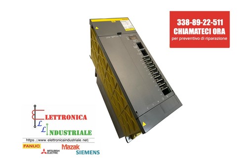 FANUC A06B-6087-H130 POWER SUPPLY MODULE *** RIPARAZIONE / PERMUTA ** - Foto 1 di 8