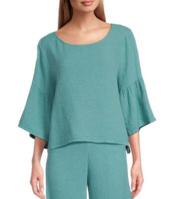 NWT Bryn Walker XS Frida Cotton Gauze shirt in Garda