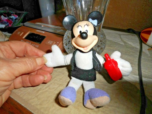 Minnie Mouse 5 Zoll Stofftier Disneys Haus der Maus für McDonalds 2001 - Bild 9 von 10