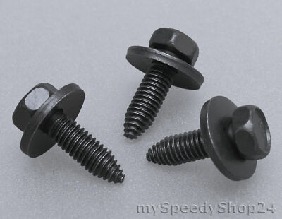 10x Klammer M6 Schrauben Befestigung Clips für Audi VW Seat Opel BMW Peugeot