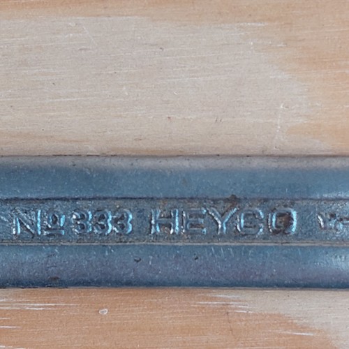 Vintage Mercedes Heyco Open End Spanners 25/32 3/4 No 333 W. GERMANY Old Tool - Picture 3 of 6