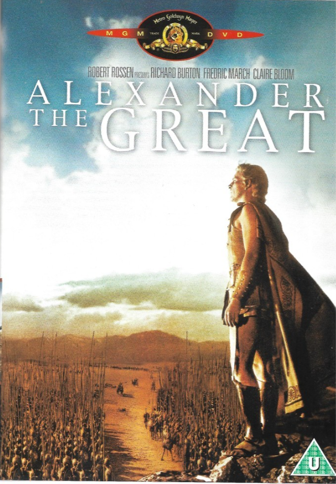 Alexander The Great DVD Richard Burton Fredric March Claire Bloom
