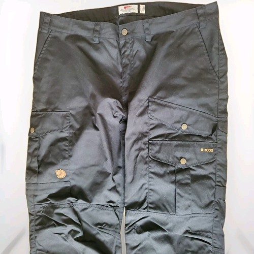 Fjällräven Damen Vidda Pro Trekkinghose G-1000-Mat. Outdoor-Hose Schwarz NEUw. - Bild 3 von 9