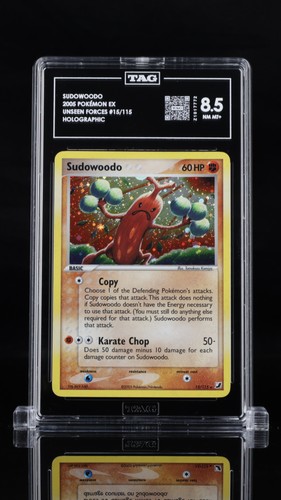 Sudowoodo graded TAG 8.5 for sale on eBay