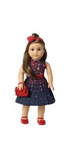 American Girl Janie  Jack Wrapped in Roses Dress/ Used/ Great Condition/ No Box