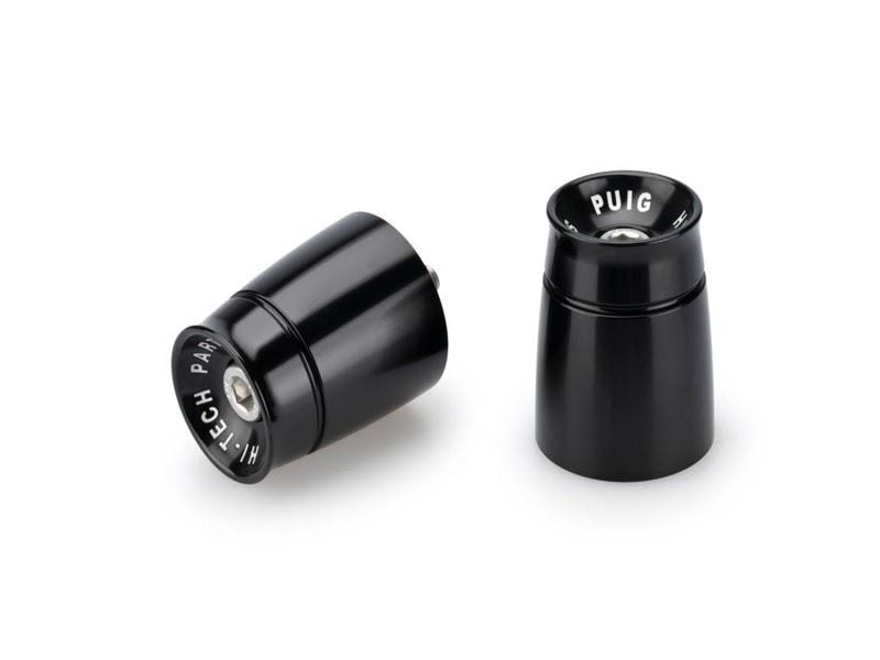 Puig Black Speed Bar Ends Benelli Leoncino 800 Trail 2022-2025
